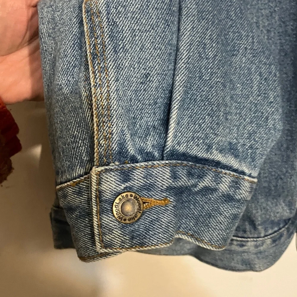 Vintage Woodlake men’s XL denim trucker jacket traditional western wear